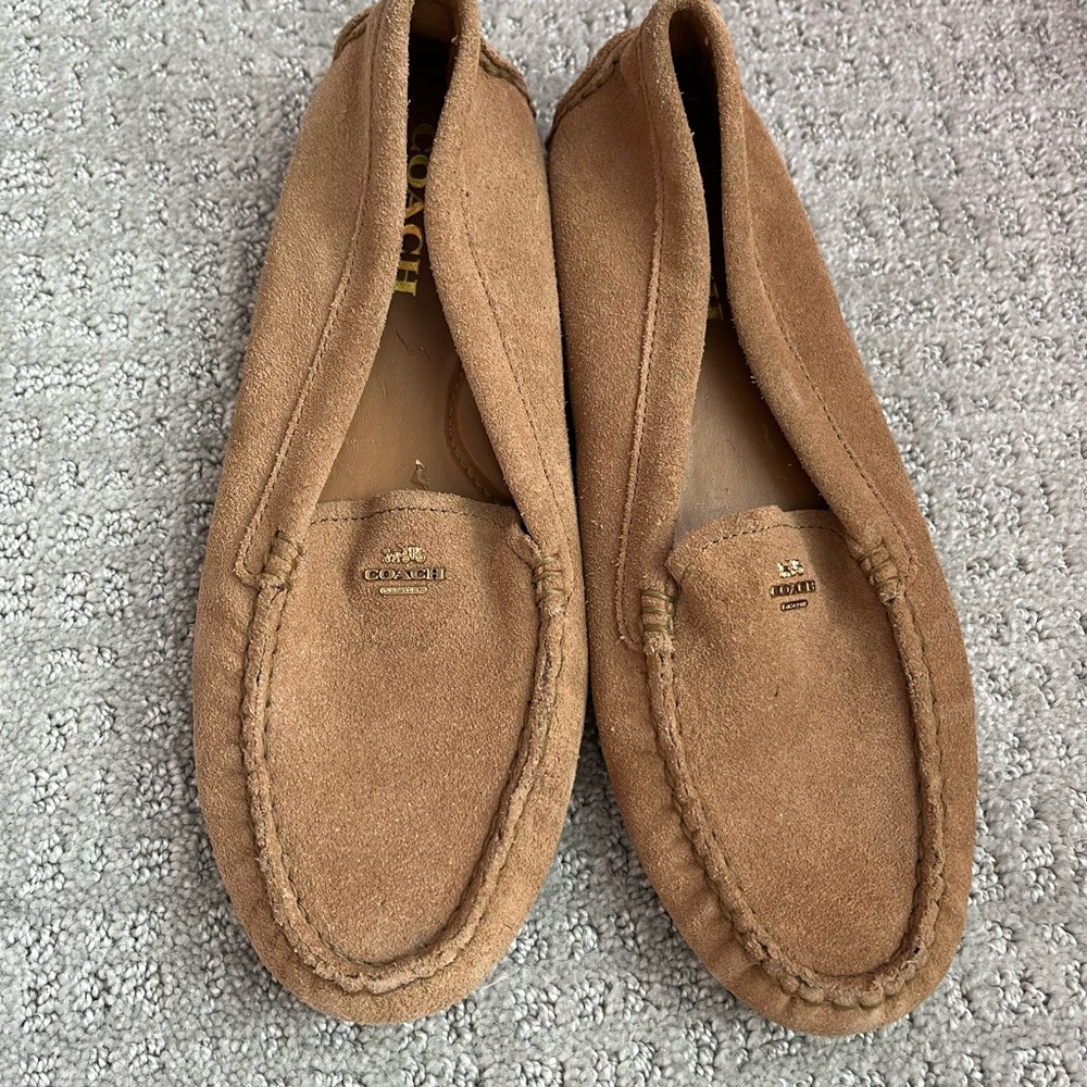 Coach Tan Loafers Shoes